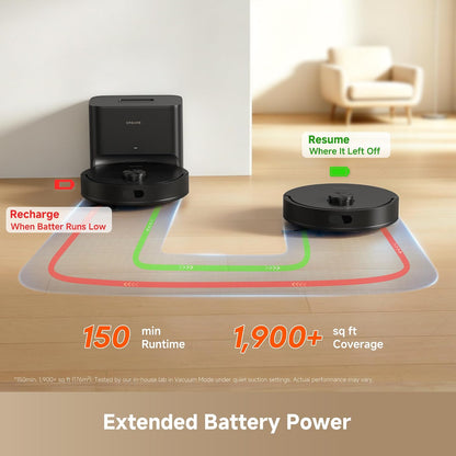 Dreame D20 Air plus Robot Vacuum and Mop, 20,000Pa Powerful Suction