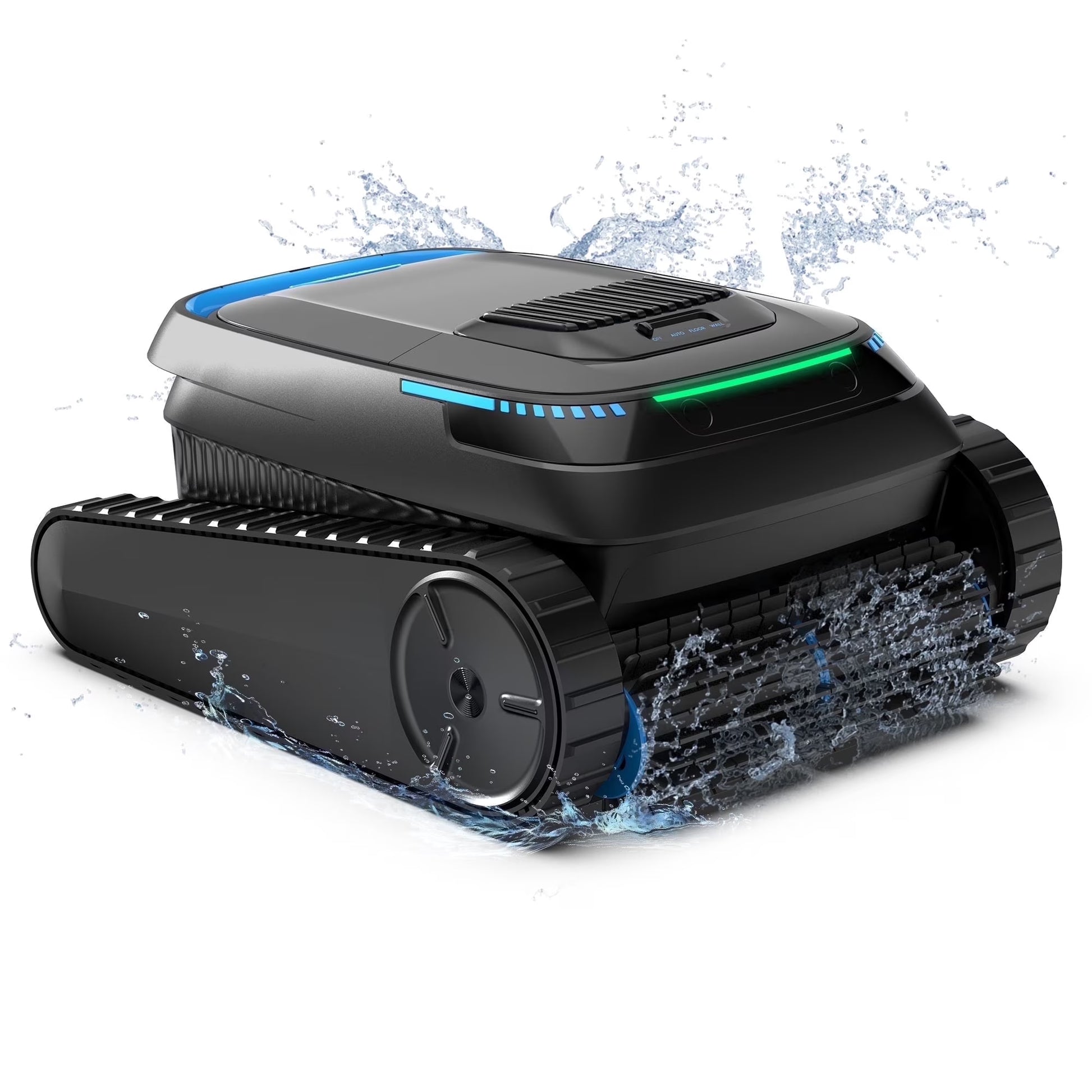 Robotic Pool Vacuum Cleaner CP20 Cordless Wall-Climbing for Above-Ground Pools and In-Ground Pools
