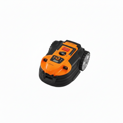 VBRM701YAMIDR Perimeter Wire Free Robot Lawn Mower Cuts 1/6 Acre Optical Navigation,Obstacle Avoidance Auto-Charging Station, No Go Function, Wifi & Bluetooth Connection APP Control